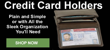 WalletGear mens wallets, wallet inserts, credit card holders